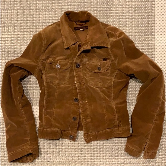 Ag Brown Corduroy Jacket So Soft 